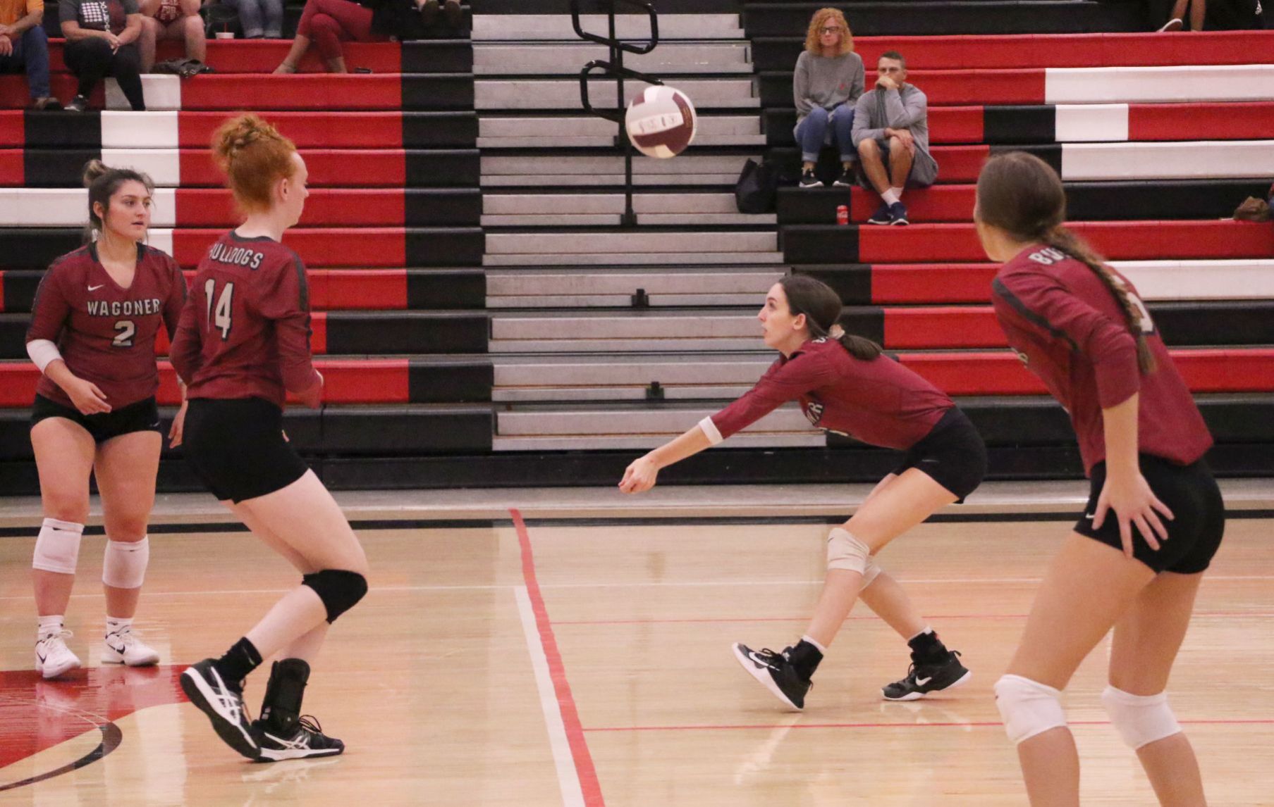 Wagoner Volleyball with Collinsville